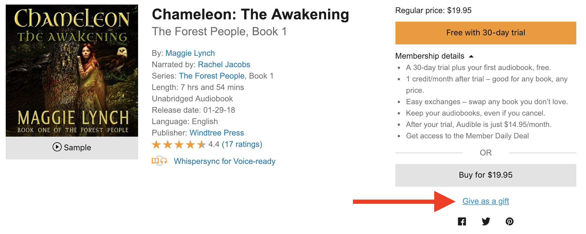 how do i buy a book on audible
