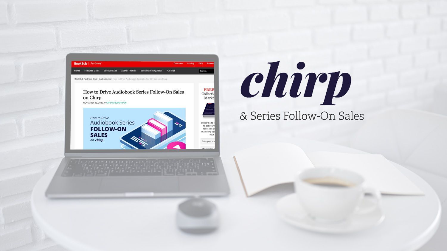 Driving Audiobook Series Follow-On Sales on Chirp