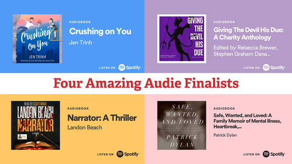 Four Amazing Audie Finalists