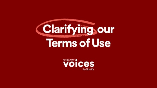 Clarifying our Terms of Use